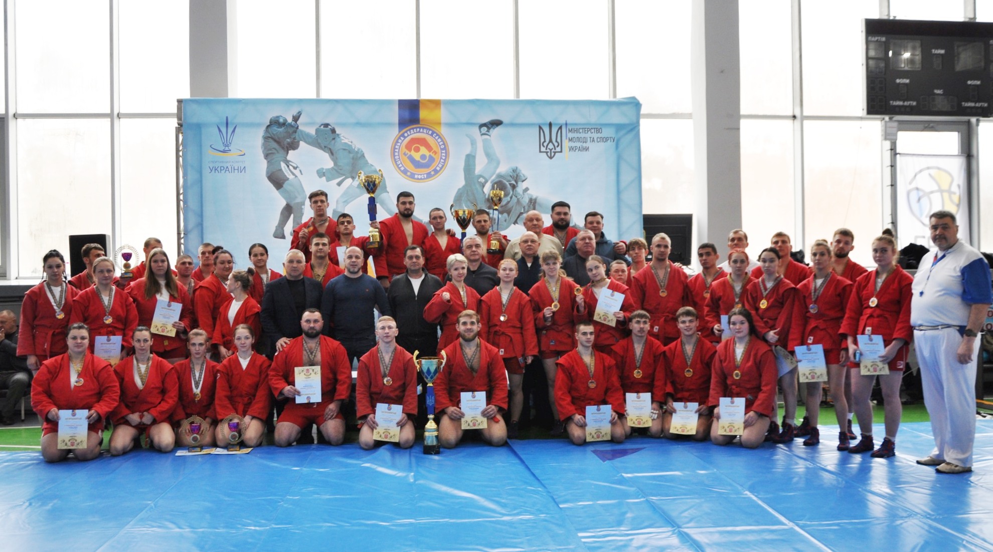 Переможці і призери чемпіонату України з самбо 2025 рокуПереможці і призери чемпіонату України з самбо 2025 року